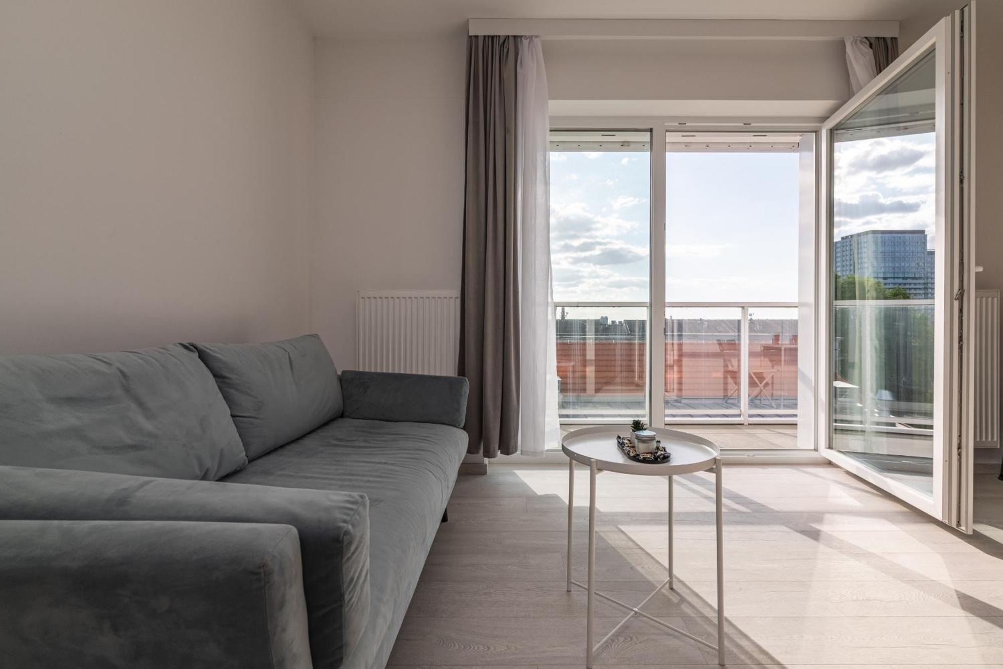 Witolda Riverside Apartments - Balcony, City View - By Rentujemy Wrocław Buitenkant foto