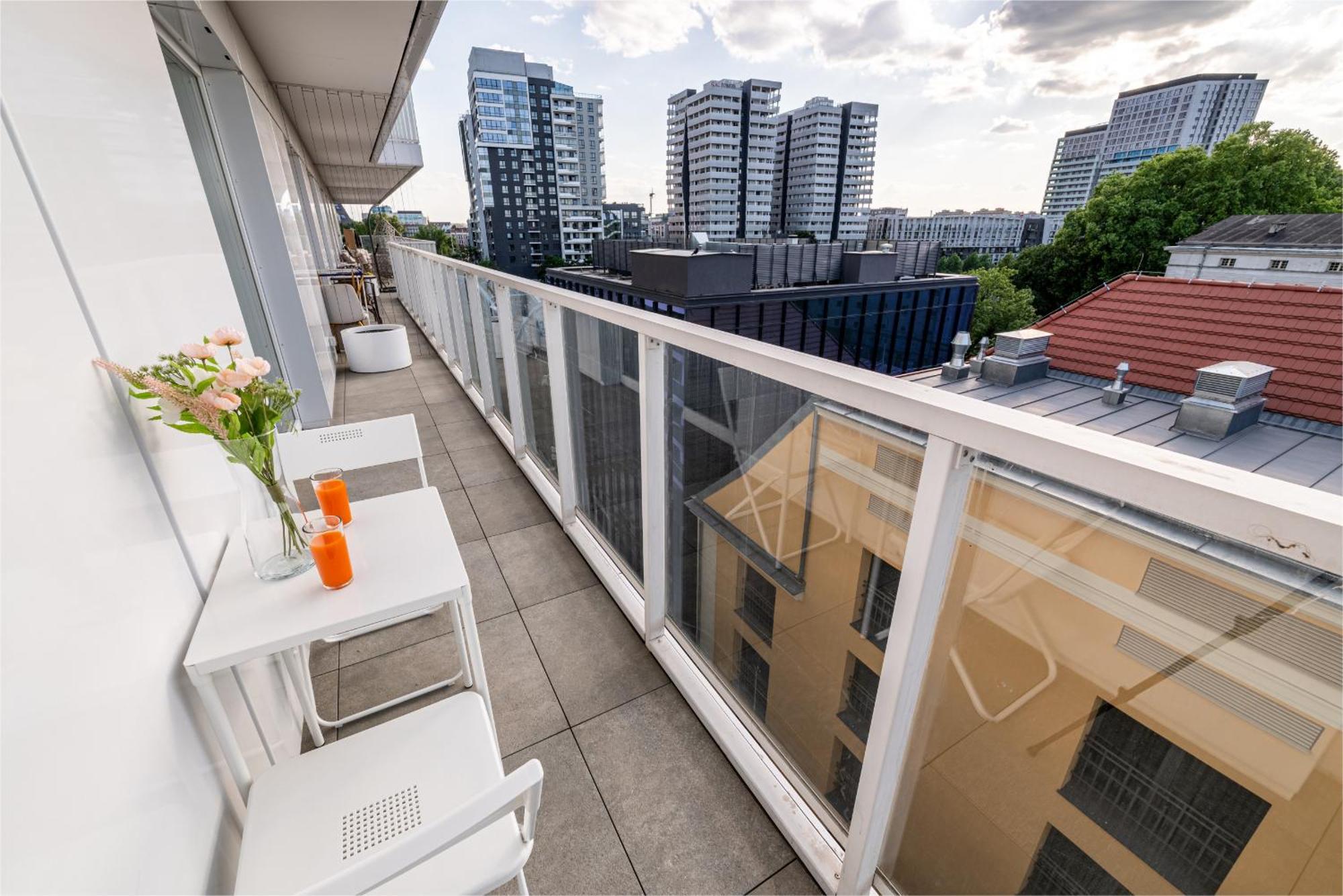 Witolda Riverside Apartments - Balcony, City View - By Rentujemy Wrocław Buitenkant foto